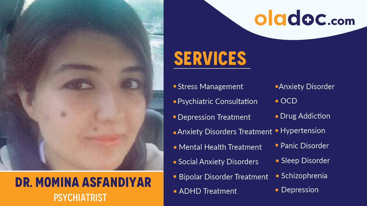 Services  provided by Dr. Momina Asfandiyar